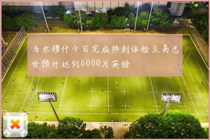 马尔穆什今日完成热刺体检交易总价预计达到6000万英镑
